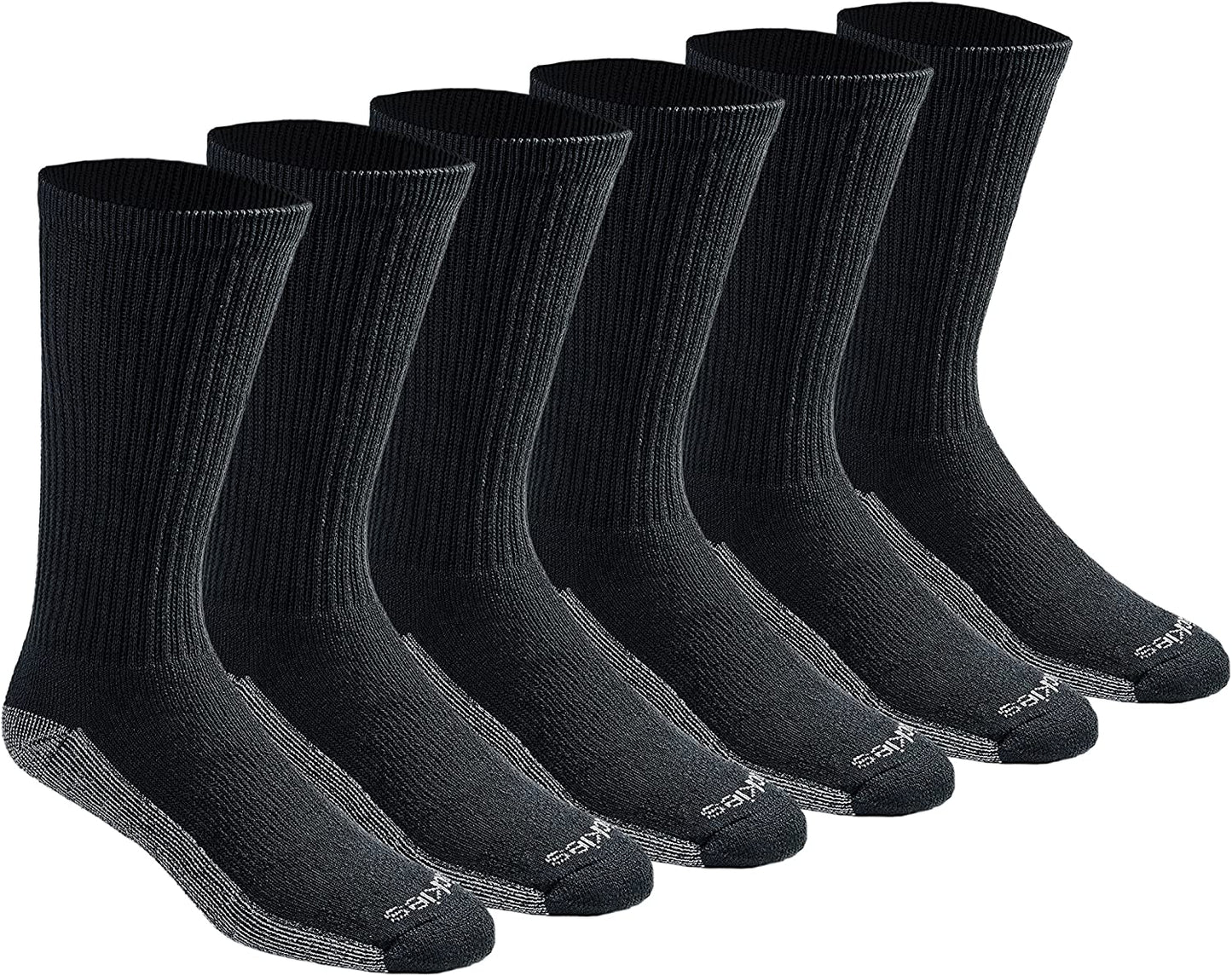 Men'S Dri-Tech Moisture Control Crew Socks Multipack