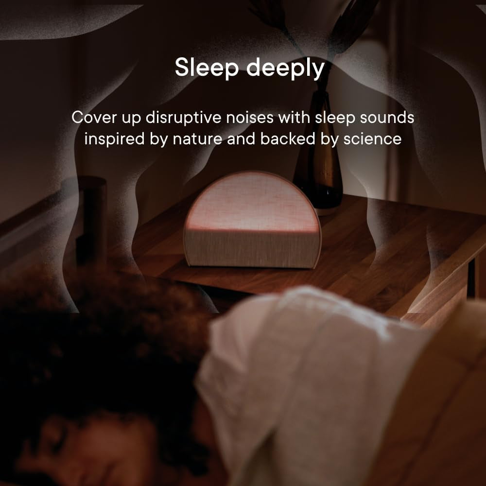 Restore 2 Sunrise Alarm Clock, Sound Machine, Smart Light (Putty) ー Your Bedside Sleep Guide, White Noise, Personal Sleep Routines, Dimmable Clock, Deep Sleep, Gentle Alarm, Wake up Energized